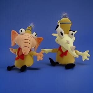 Camp Lazlo Bobble Head Plush Dolls Figures From Cartoon Network